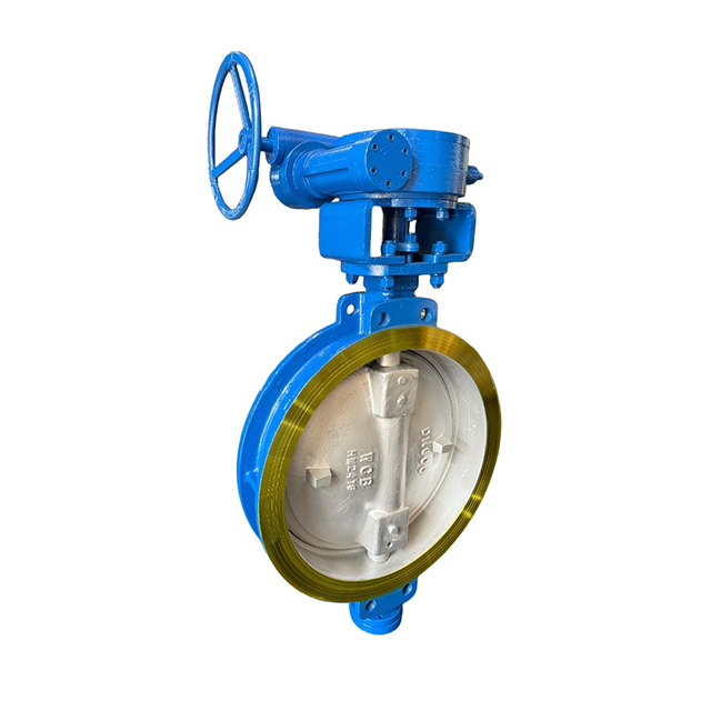 三偏心硬密封对夹蝶阀